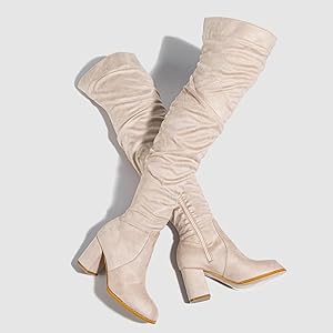Amazon.com | YING LAN Over The Knee High Boots For Women